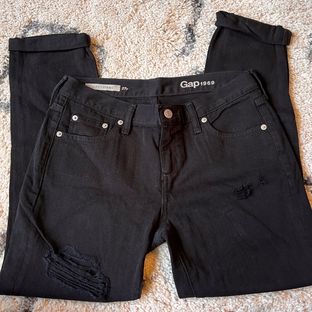 Gap Boyfriend Distressed Jeans